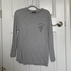 Primark Gray Long sleeves shirt